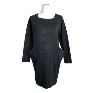 Unisex Riiminka design - Tricot dress, size 40 - Black (1)
