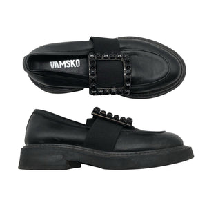 Unisex Vamsko - Loafers, size 36 - Black (1)