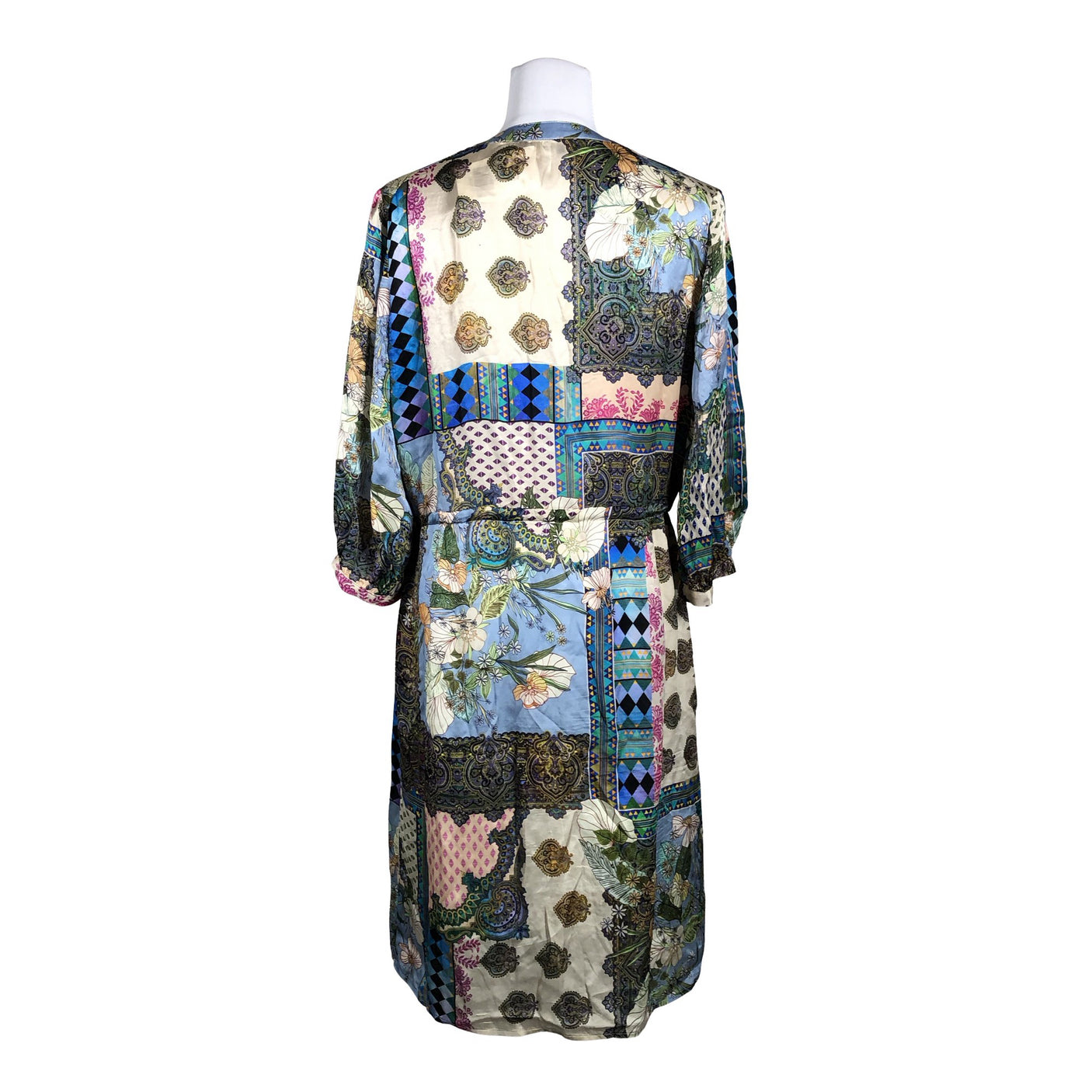 Unisex Sand - Schiffon dress, size 38 - Beige (3)