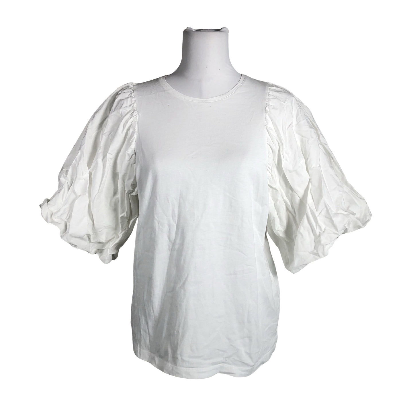 Unisex Selected - Tricot shirt, size 40 - White (1)