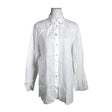 Unisex Massimo Dutti - Collared shirt, size 40 - White ()