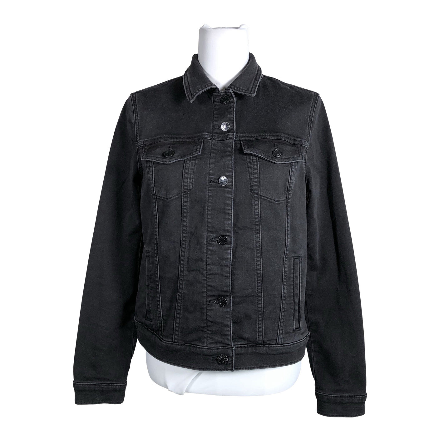 Unisex Esprit - Denim jacket, size 40 - Black (1)