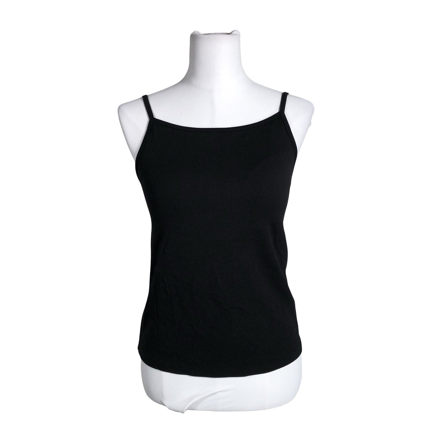Unisex Uniqlo - Tricot tank top, size 38 - Black (1)