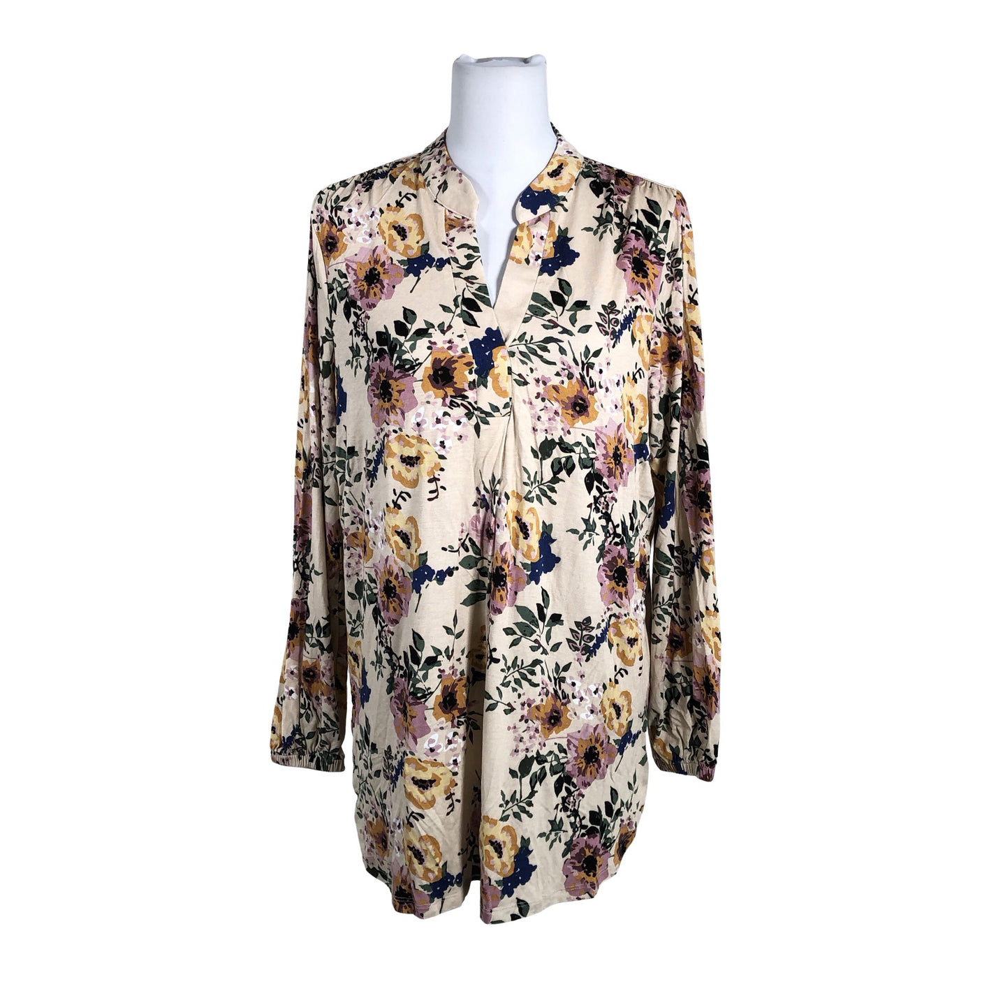 Unisex Happy Holly - Tricot tunic, size 40 - Beige (1)