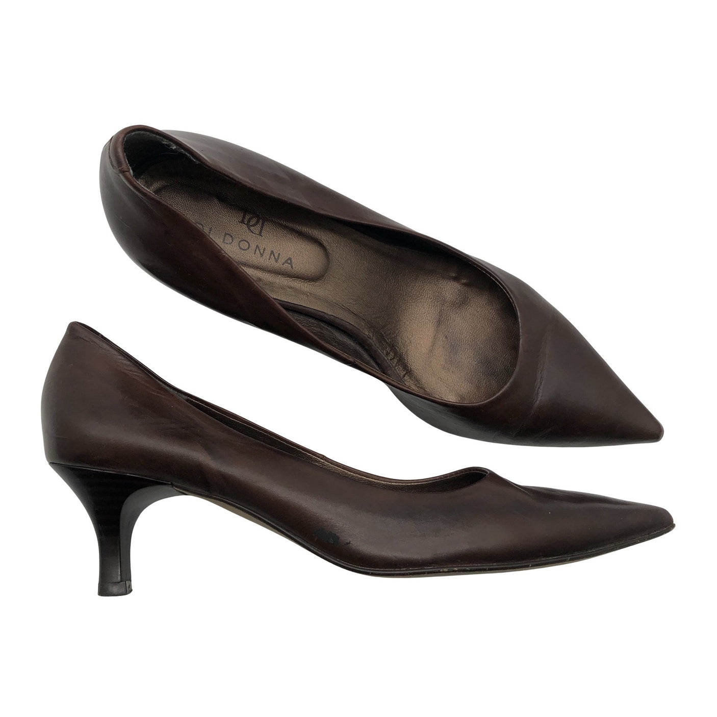 Unisex Donna - High heels, size 38 - Brown (1)