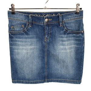 Unisex Esprit - Denim skirt, size W30 - Blue (1)