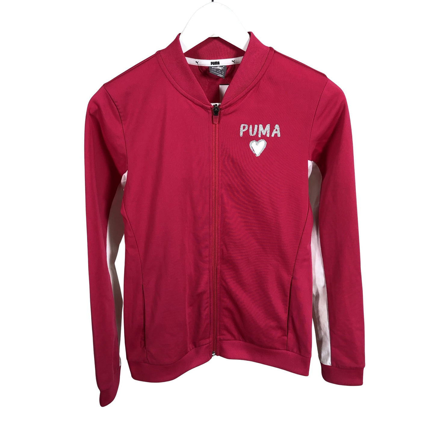 Unisex Puma - Track jacket, size 158 - 164 - Pink (1)