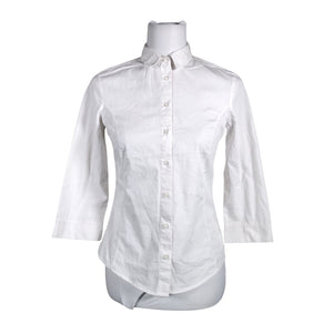 Unisex Marks&Spencer - Collared shirt, size 34 - White (1)
