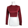 Unisex Björn Borg - Sports shirt, long sleeve, size 36 - Wine red ()