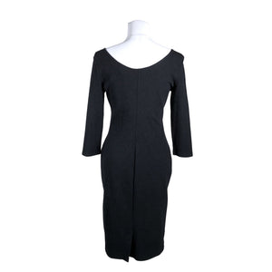 Unisex Esprit - Tricot dress, size 38 - Black (2)