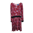 Unisex me&i - Tricot dress, size 146 - 152 - Wine red ()