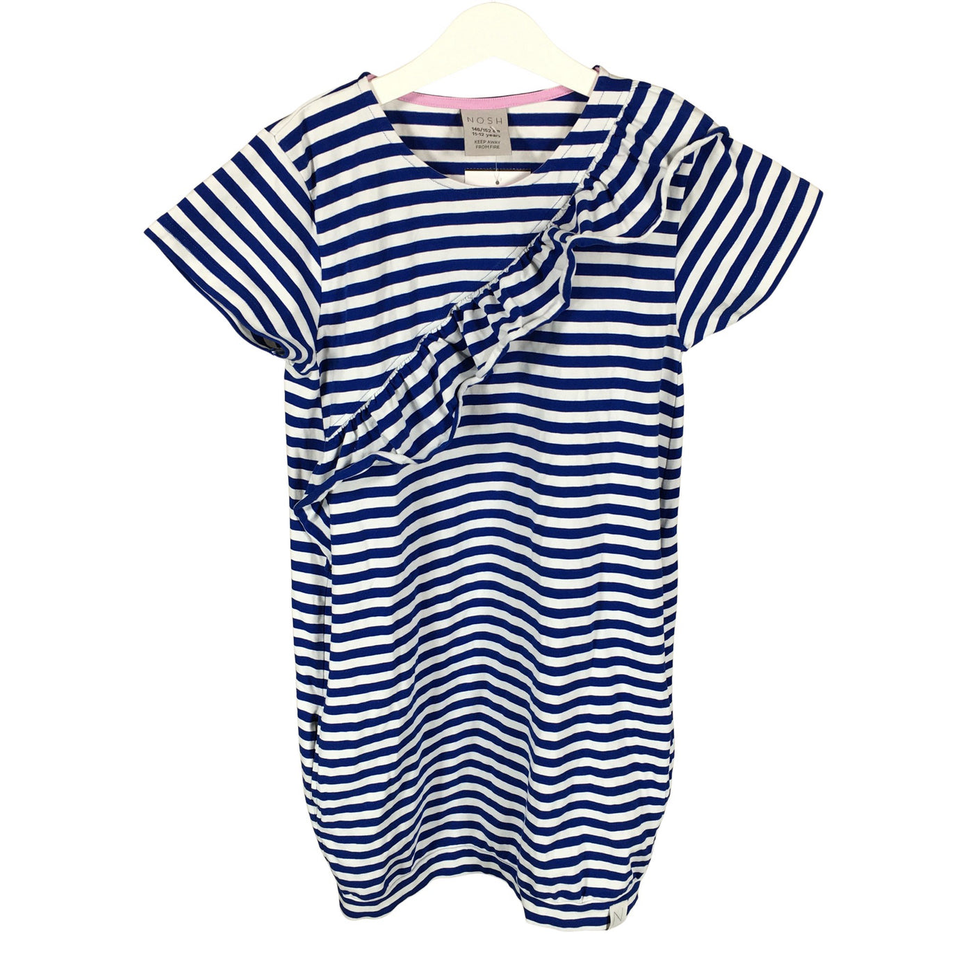 Unisex NOSH - Tricot dress, size 146 - 152 - Blue (1)