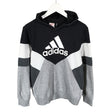 Unisex Adidas - Hoodie, size 158 - 164 - Gray ()