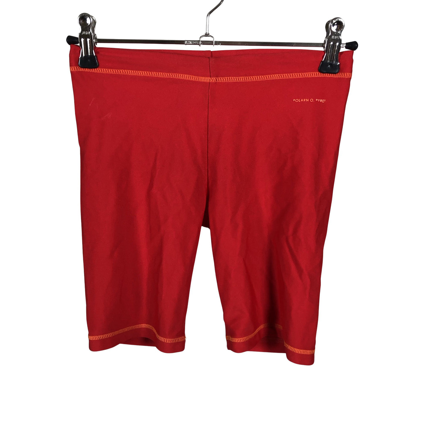Unisex Polarn O. Pyret - Tricot shorts, size 122 - 128 - Red (1)
