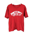 Unisex Vans - T-shirt, size 134 - 140 - Red ()