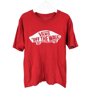 Unisex Vans - T-shirt, size 134 - 140 - Red (1)