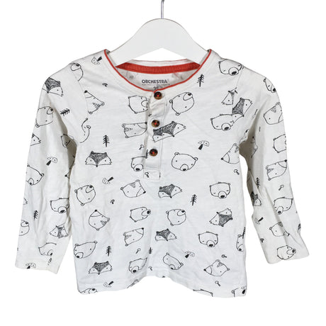 Unisex Orchestra - Tricot shirt, size 86 - 92 - White ()