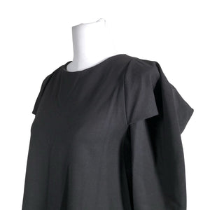 Unisex Nola - Tricot dress, size 38 - Black (2)