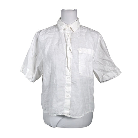 Unisex Tommy Hilfiger - Short-sleeved blouse, size 38 - White ()
