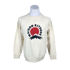 Unisex Maison Kitsuné - Sweatshirt, size L - Beige (1)