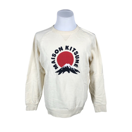 Unisex Maison Kitsuné - Sweatshirt, size L - Beige ()