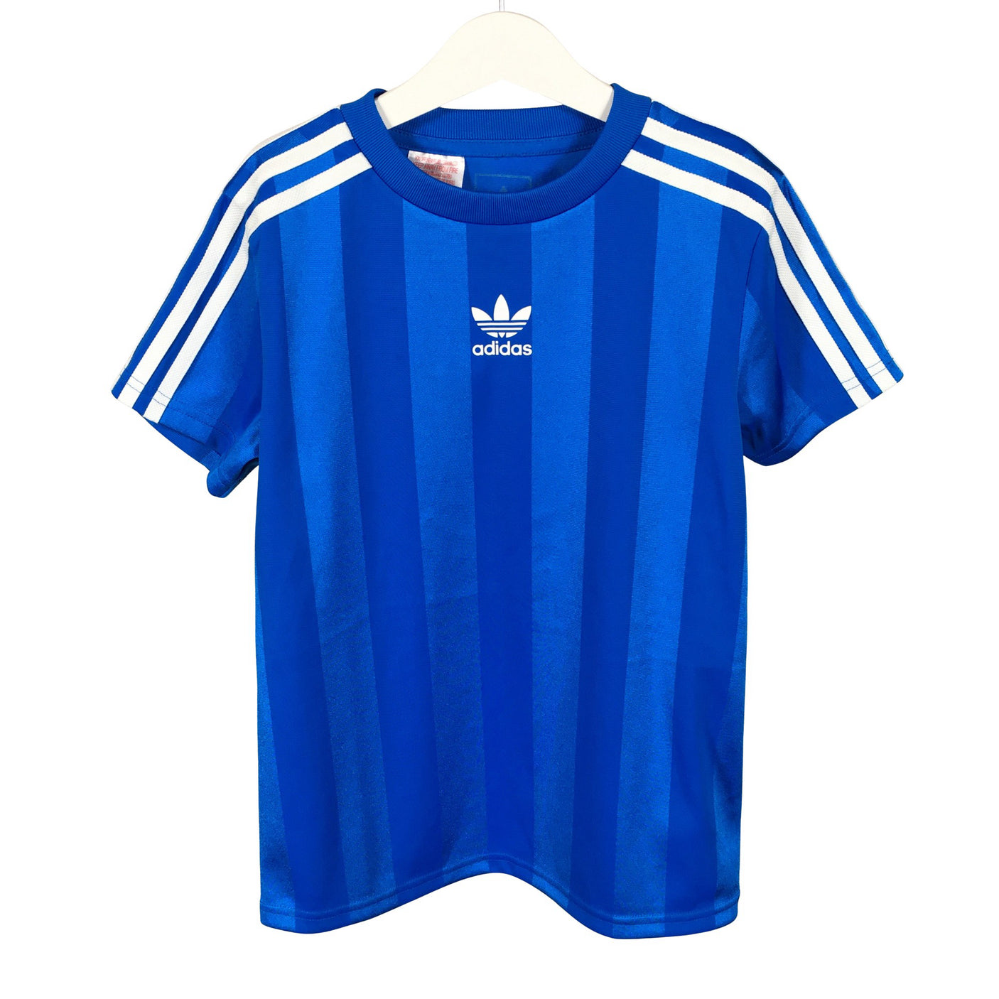 Unisex Adidas - Sports shirt, short sleeve, size 134 - 140 - Blue (1)