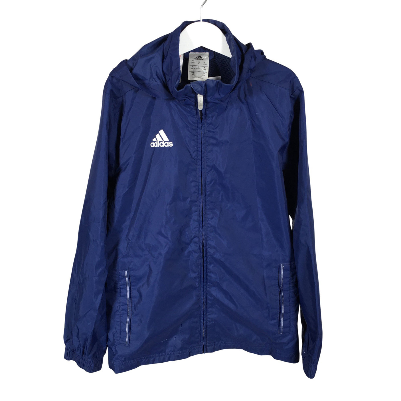 Unisex Adidas - Spring/Fall jacket, size 134 - 140 - Blue (1)