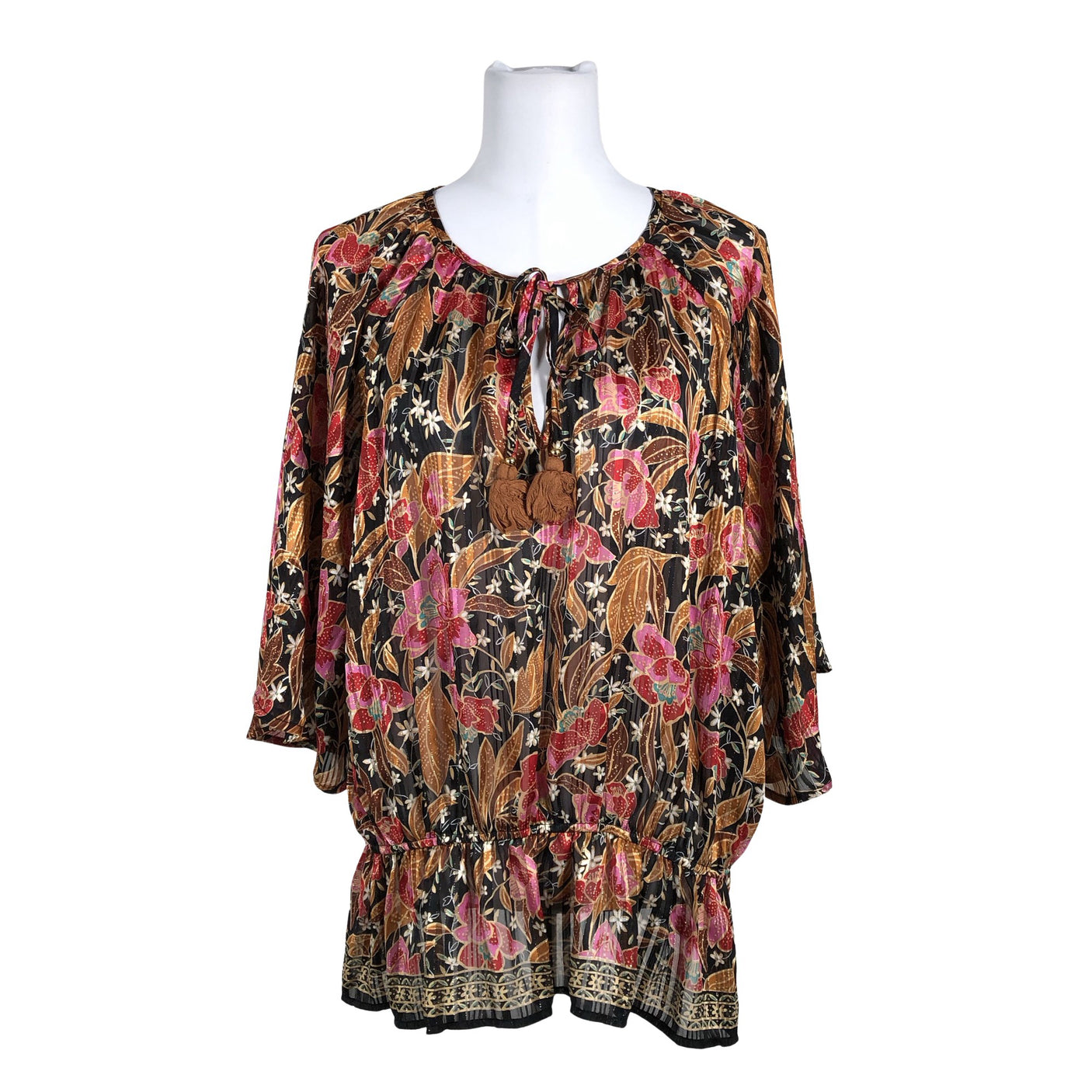 Unisex Encuentro - Blouse, size 40 - Brown (1)