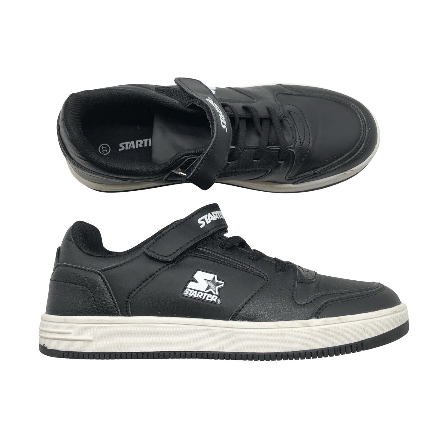 Unisex Starter - Casual sneakers, size 37 - Black (1)