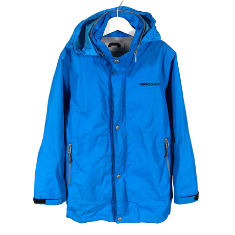 Unisex Didriksons - Spring/Fall jacket, size 134 - 140 - Blue ()