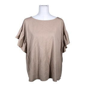 Unisex Yest - Tricot shirt, size 40 - Brown (1)
