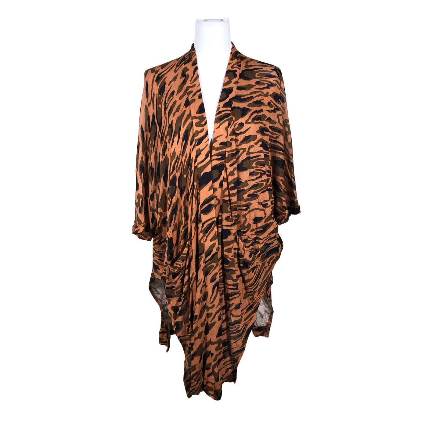 Unisex Lindex - Cardigan, size 38 - Brown (1)