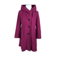 Unisex S.T.I - Wool coat, size 42 - Violet ()