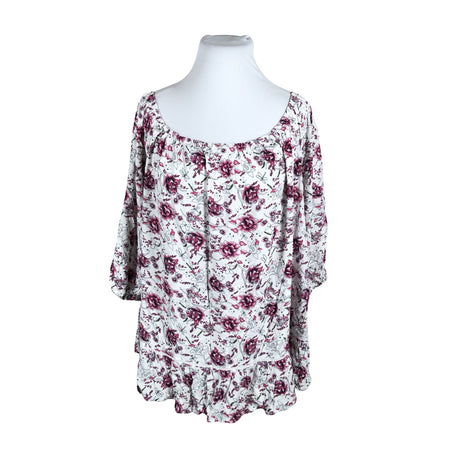 Unisex Ulla Popken - Tunic, size 54 - Pink ()