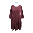 Unisex Babadum - Tricot dress, size 44 - Wine red ()