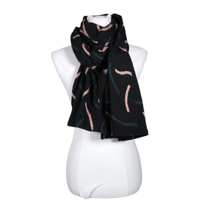 Unisex NOSH - Scarf, size Maxi - Black (1)