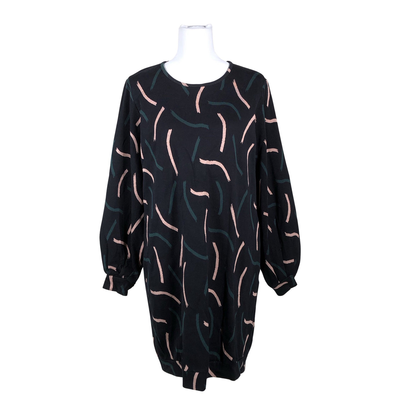 Unisex NOSH - Tricot dress, size 38 - Black (1)