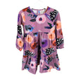 Unisex Ma-ia Family - Tricot dress, size 98 - 104 - Violet ()