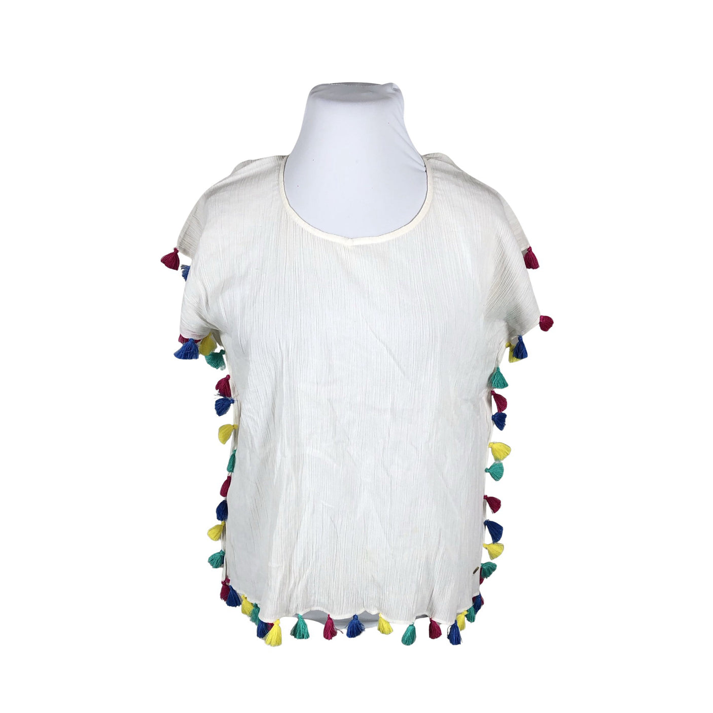 Unisex Capo - Short-sleeved blouse, size 42 - Natural white (1)
