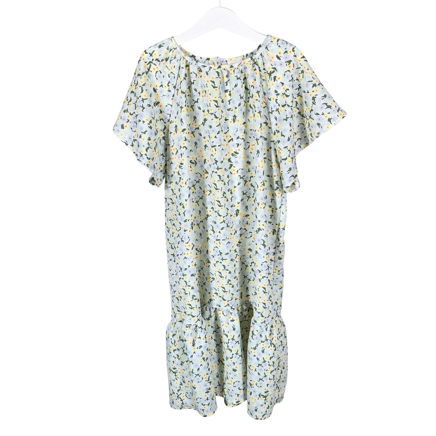 Unisex Name It - Schiffon dress, size 146 - 152 - Green (1)