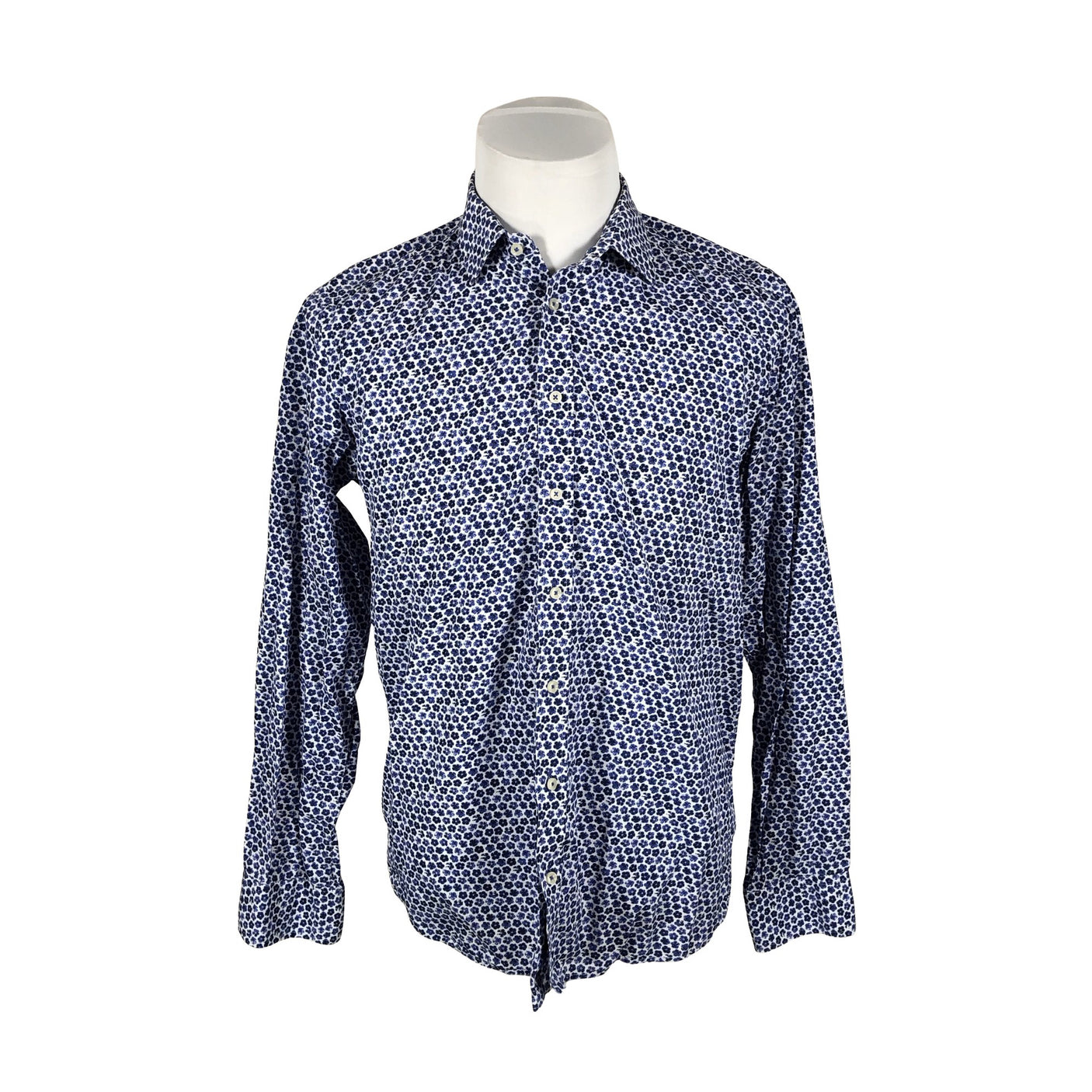 Unisex Sand - Collared shirt, size M - Blue (1)