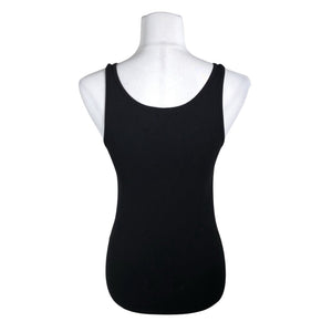 Unisex Benetton - Tricot tank top, size 36 - Black (2)