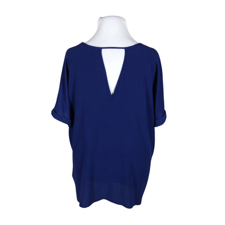Unisex Zizzi - Short-sleeved blouse, size 46 - Blue (2)
