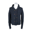 Unisex Lyle&Scott - Cardigan, size L - Blue ()