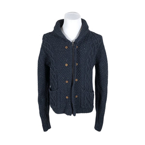 Unisex Lyle&Scott - Cardigan, size L - Blue (1)