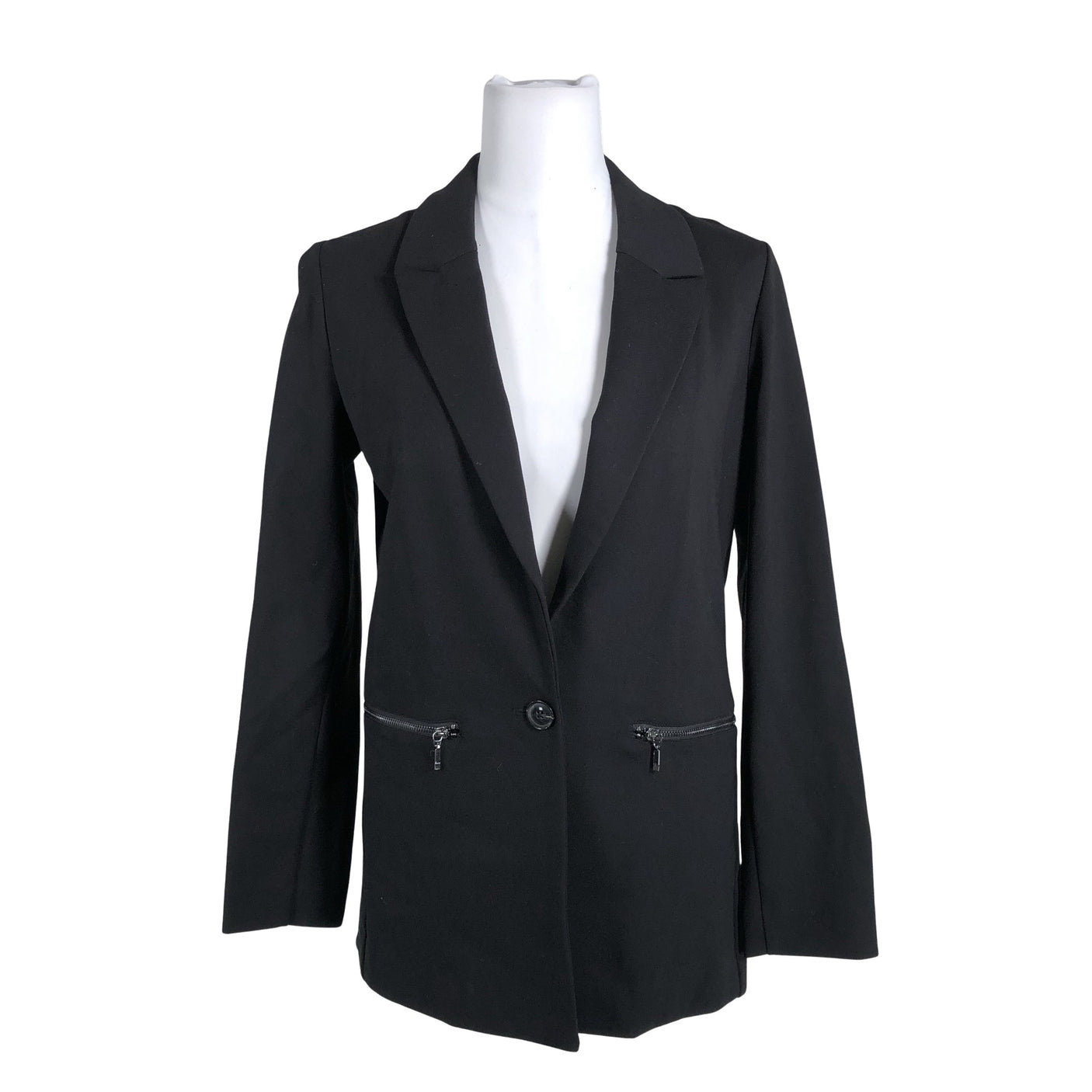 Unisex s.Oliver - Sweat jacket, size 34 - Black (1)