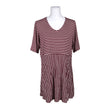 Unisex Nanso - Tricot dress, size 38 - Wine red ()
