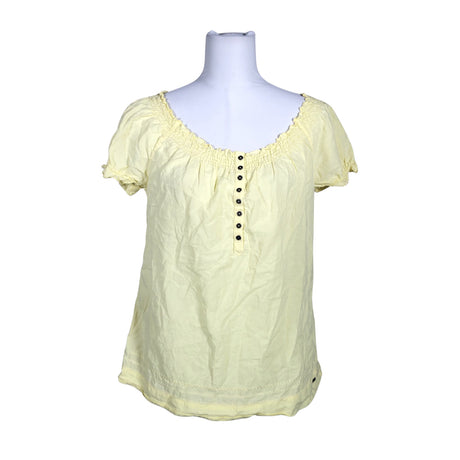 Unisex Tommy Hilfiger - Short-sleeved blouse, size 38 - Yellow ()