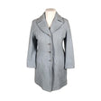 Unisex MasCara - Wool coat, size 42 - Light blue ()