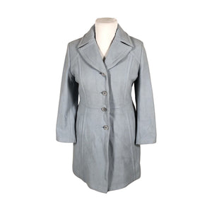 Unisex MasCara - Wool coat, size 42 - Light blue (1)